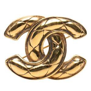 Chanel Cc Logo Brooch Metal #249955C76B
